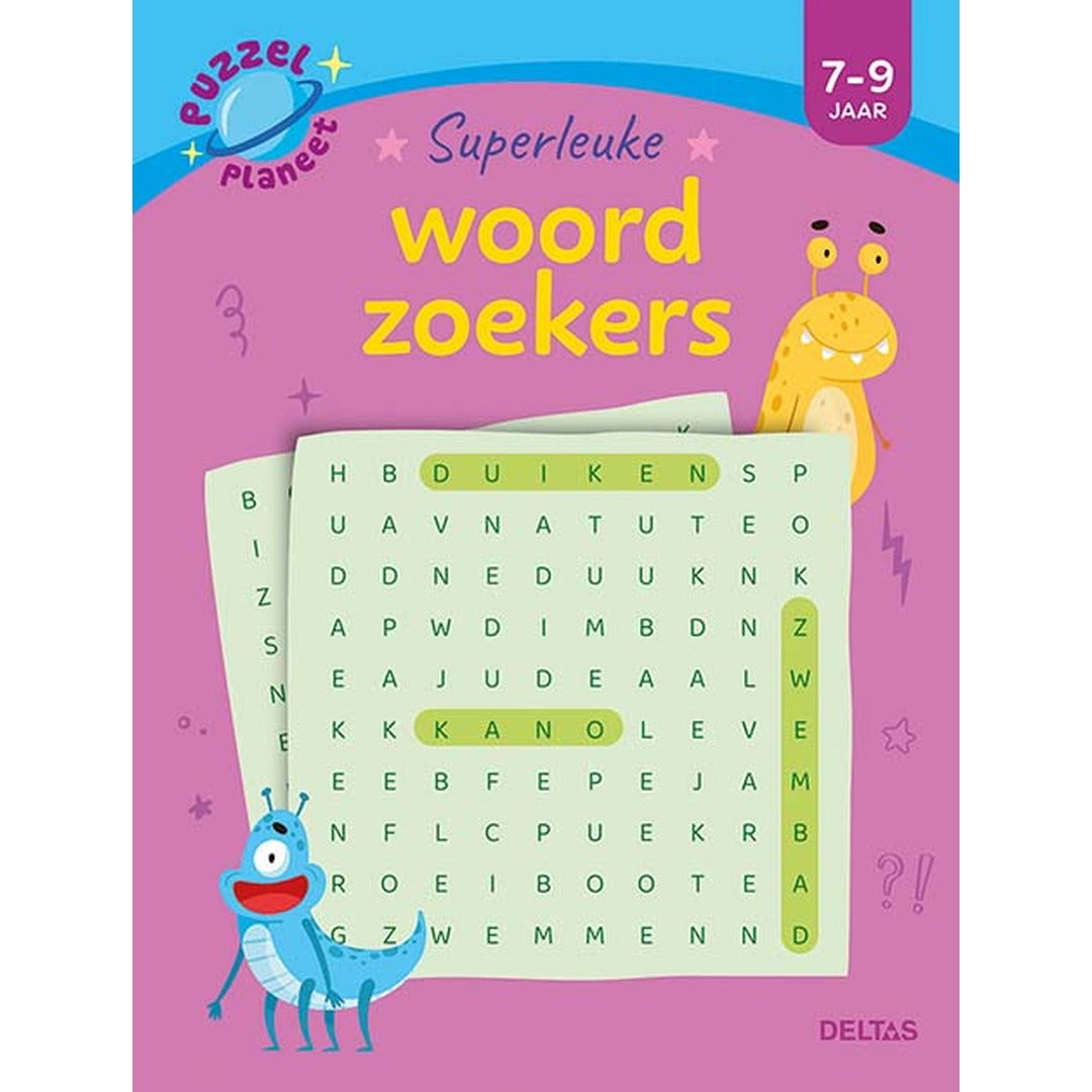 puzzelplaneet - superleuke woordzoekers
