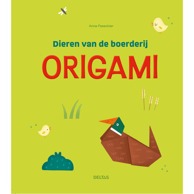 origami dieren van de boerderij
