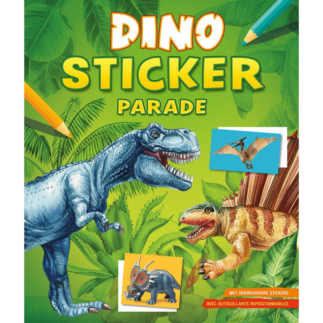 dino sticker parade