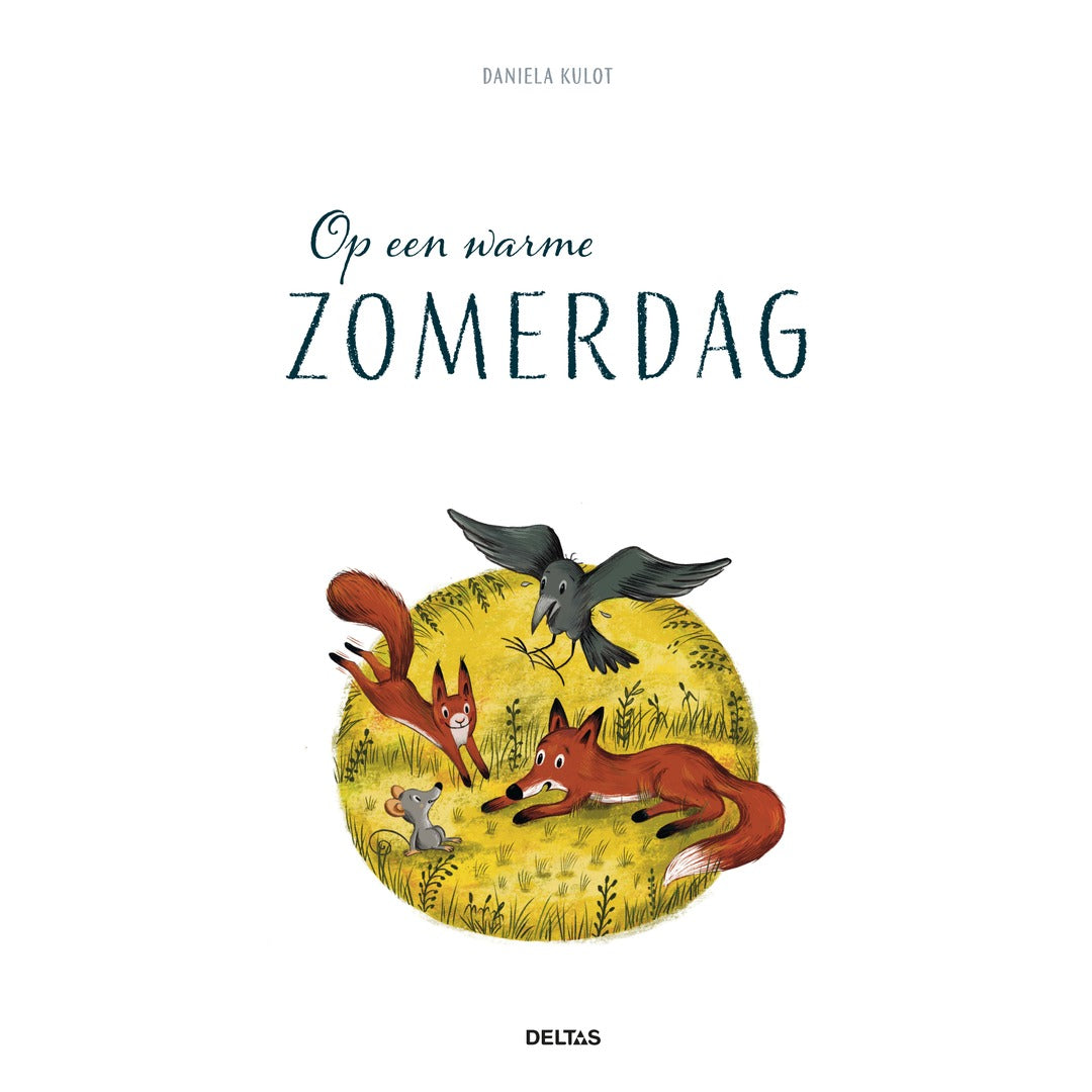 op een warme zomerdag