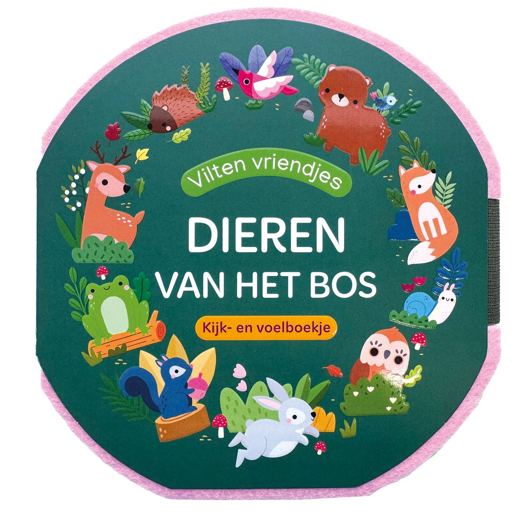 vilten vriendjes - dieren van het bos