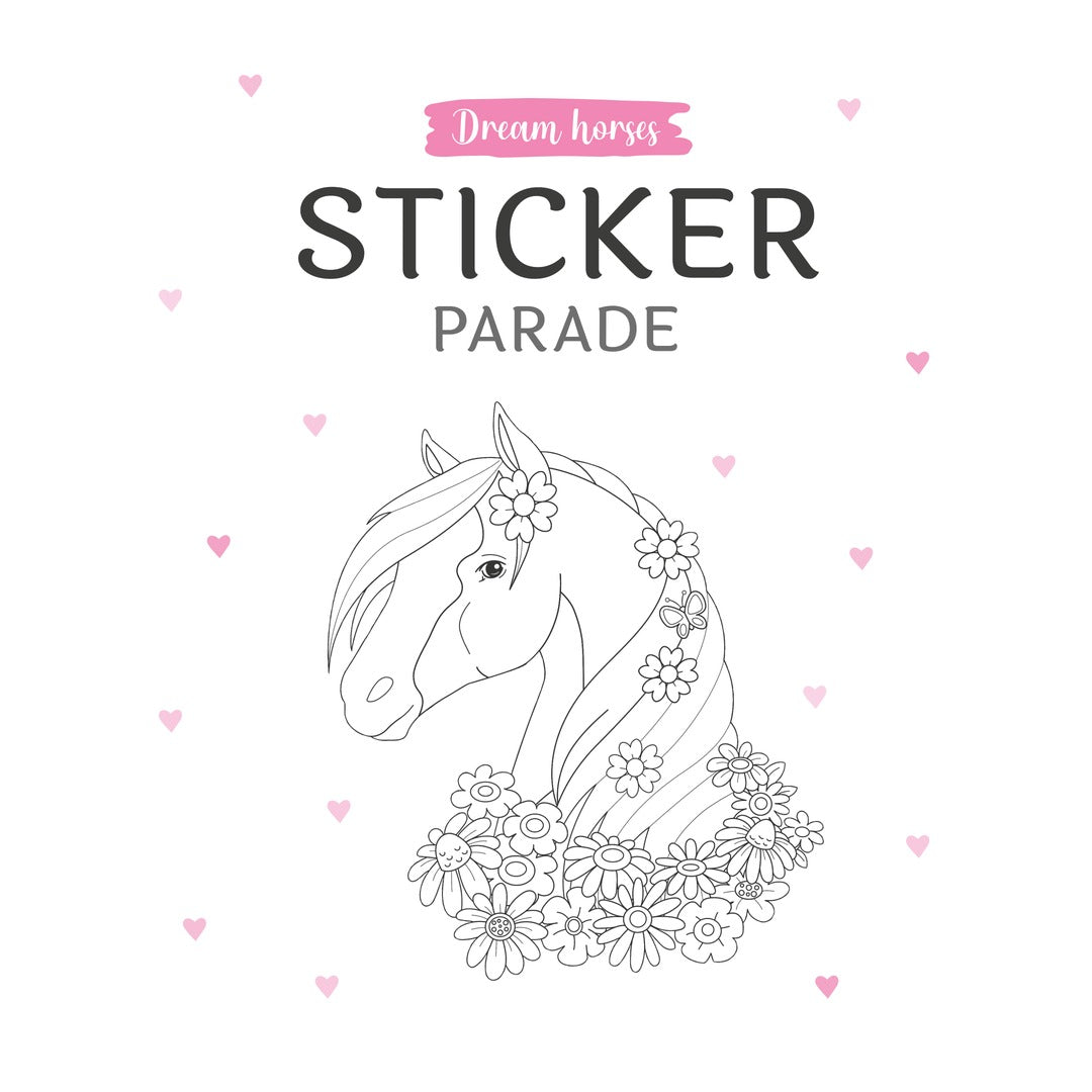 dream horses sticker parade