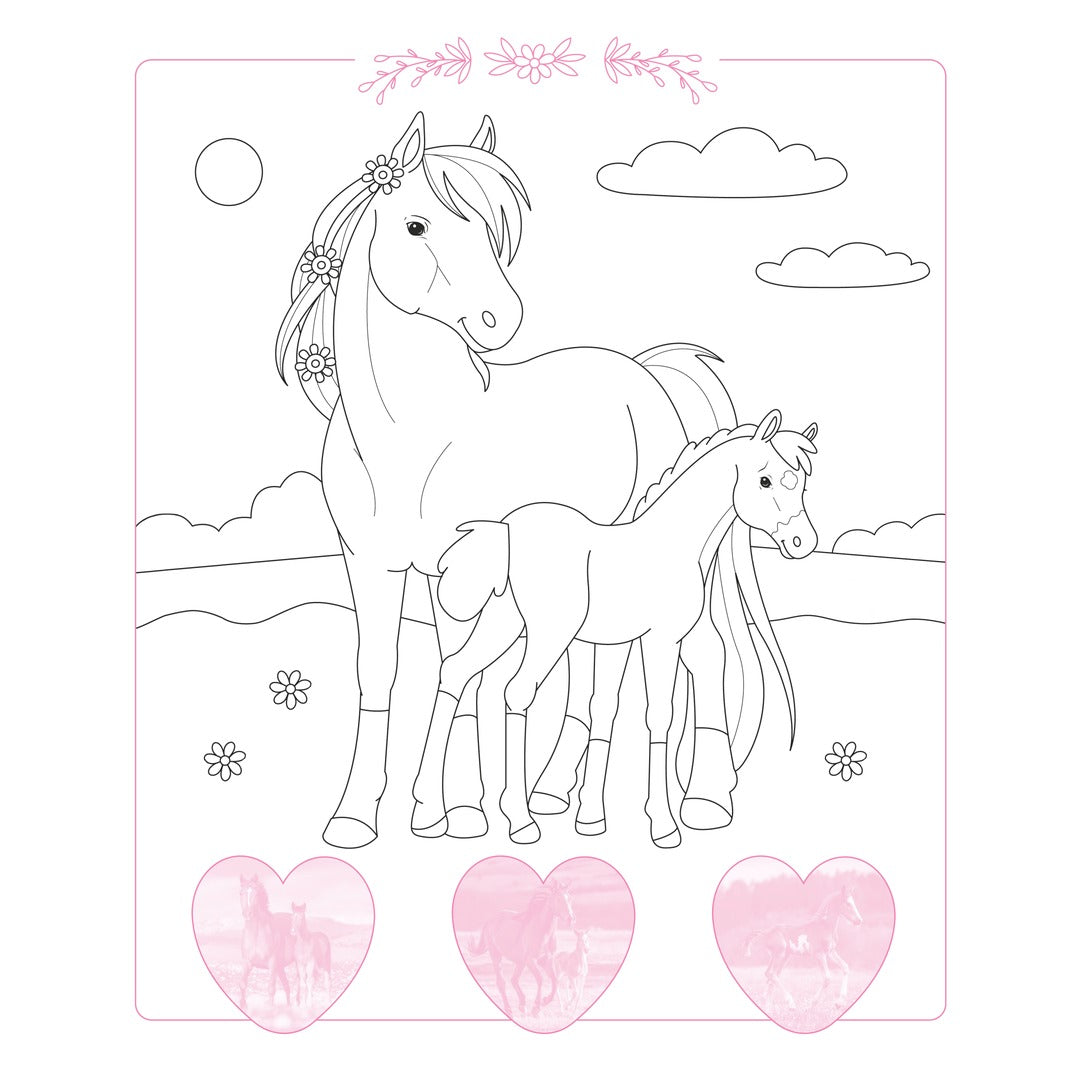 dream horses sticker parade
