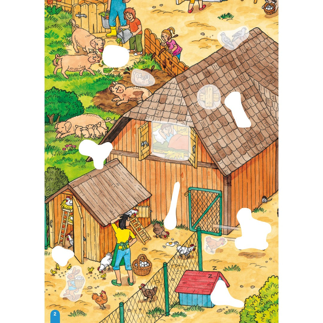 mijn leuke zoekboek met stickers - dieren