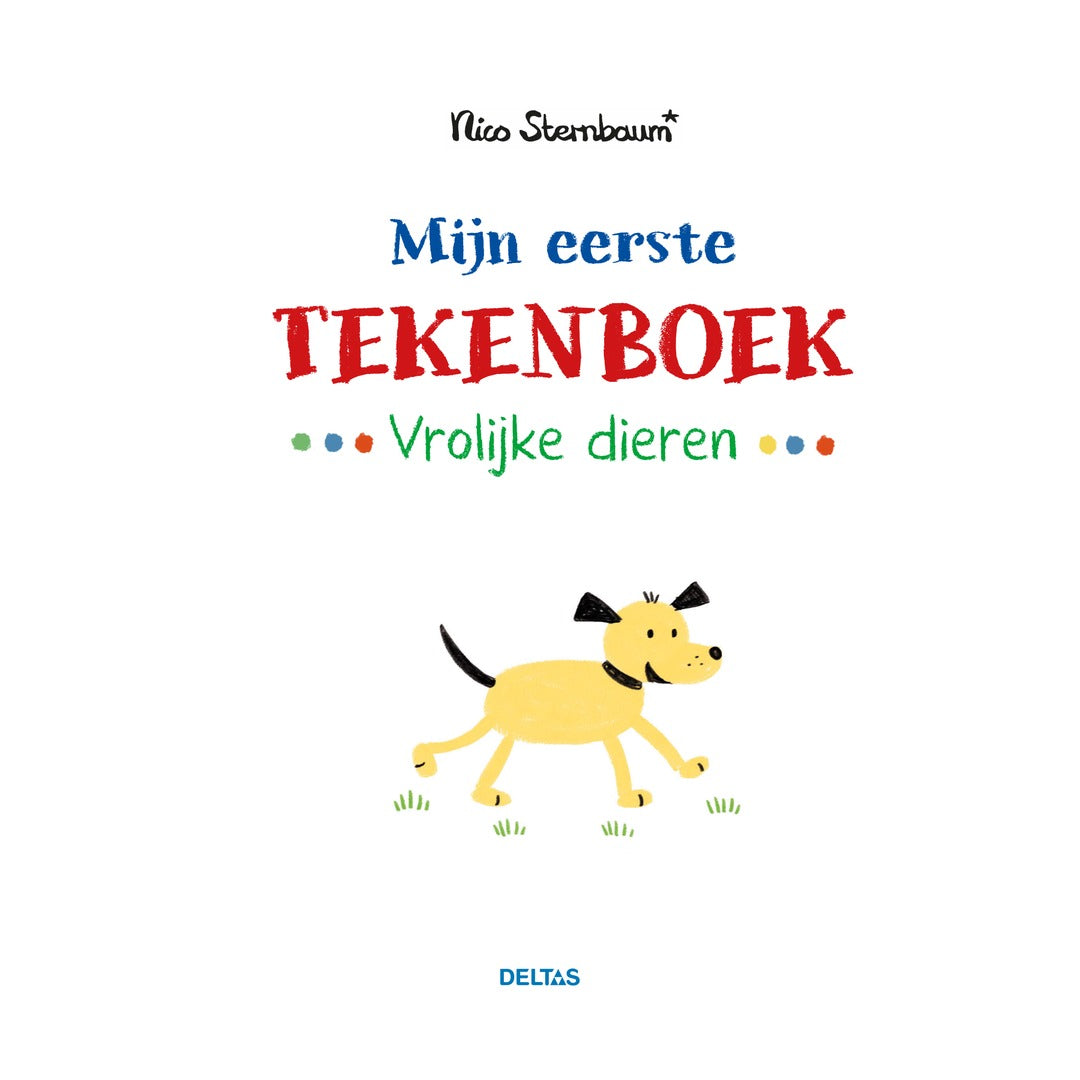 mijn eerste tekenboek vrolijke dieren