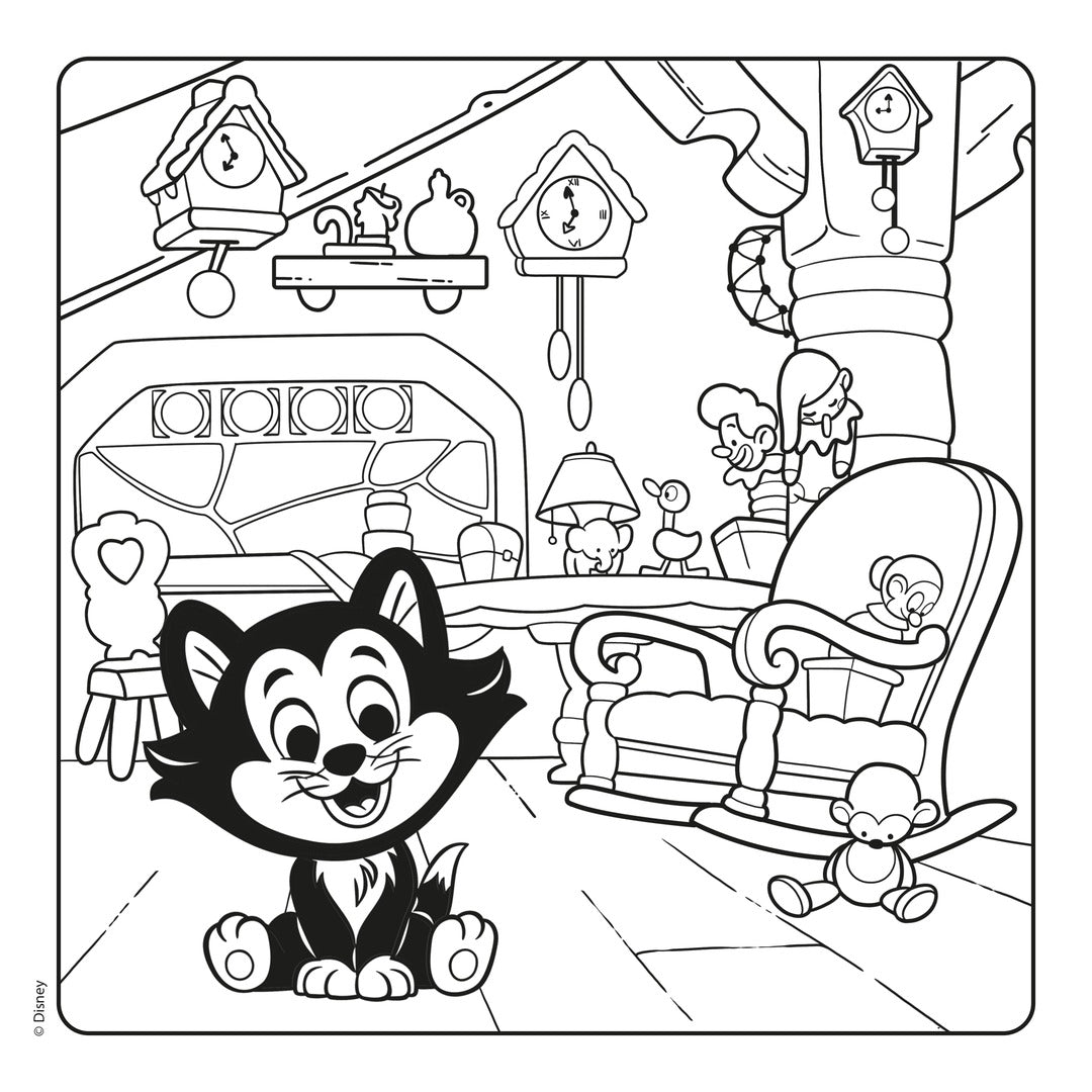 disney cute & cozy color