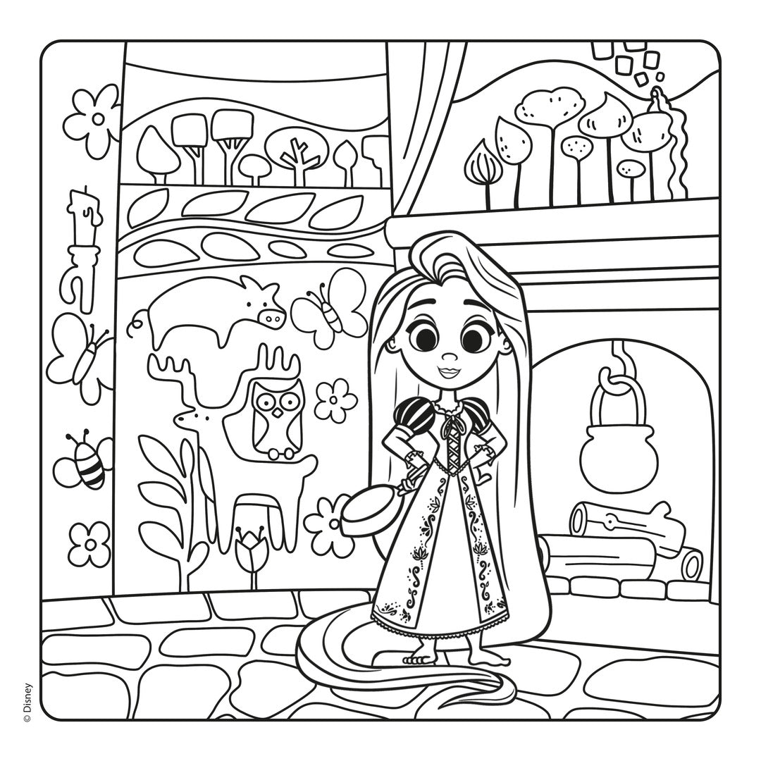 disney cute & cozy color