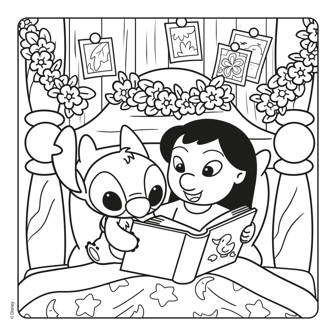 disney cute & cozy color stitch