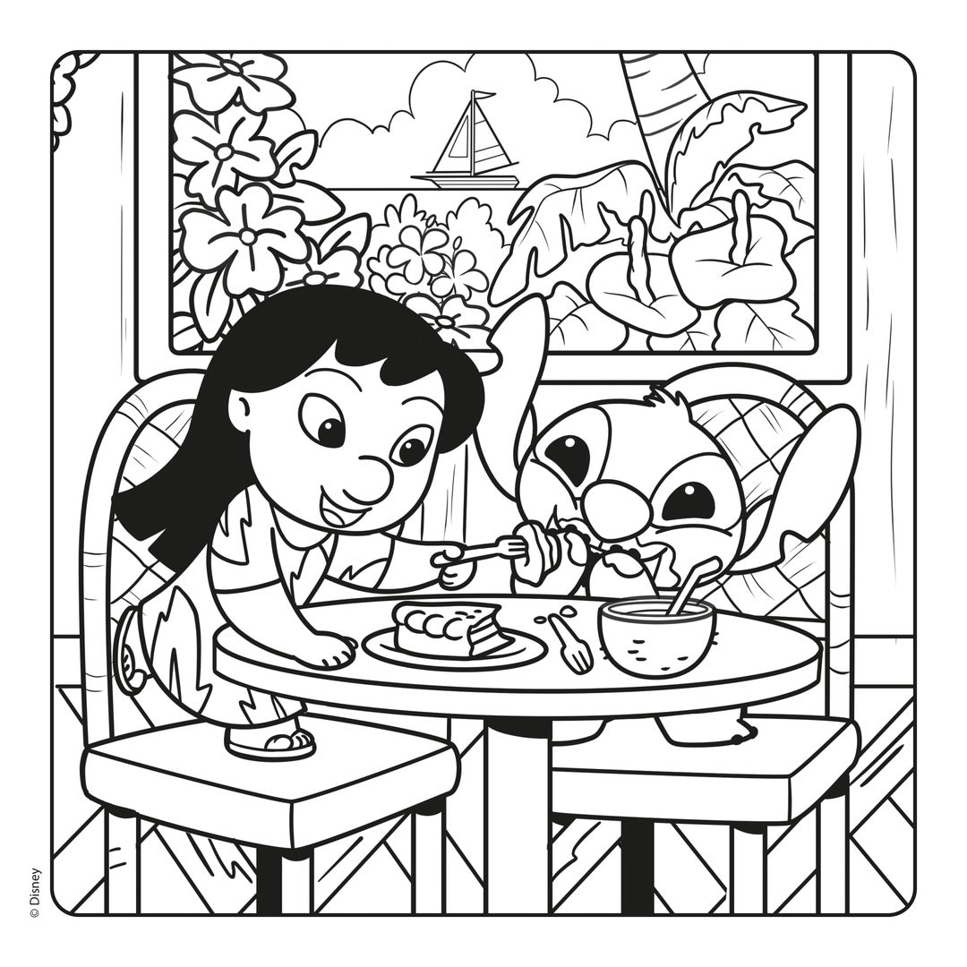 disney cute & cozy color stitch