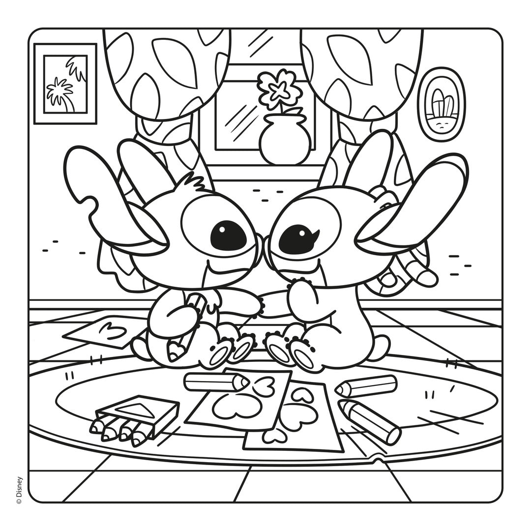 disney cute & cozy color stitch