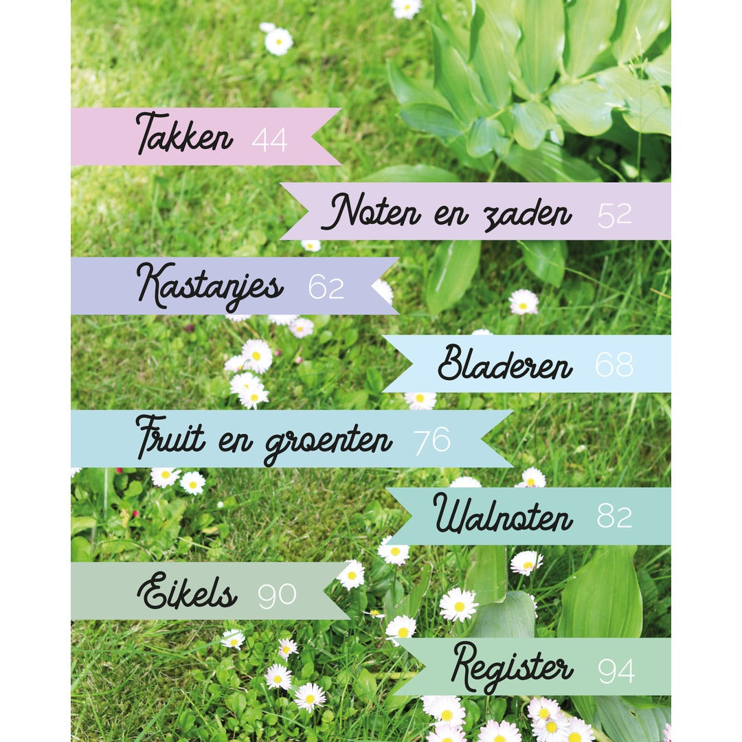 creatief knutselen met natuurmaterialen