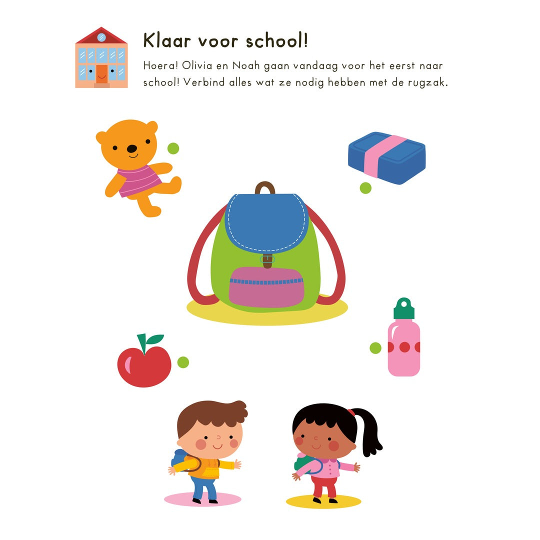 voor het eerst naar school - speel- en oefenboek