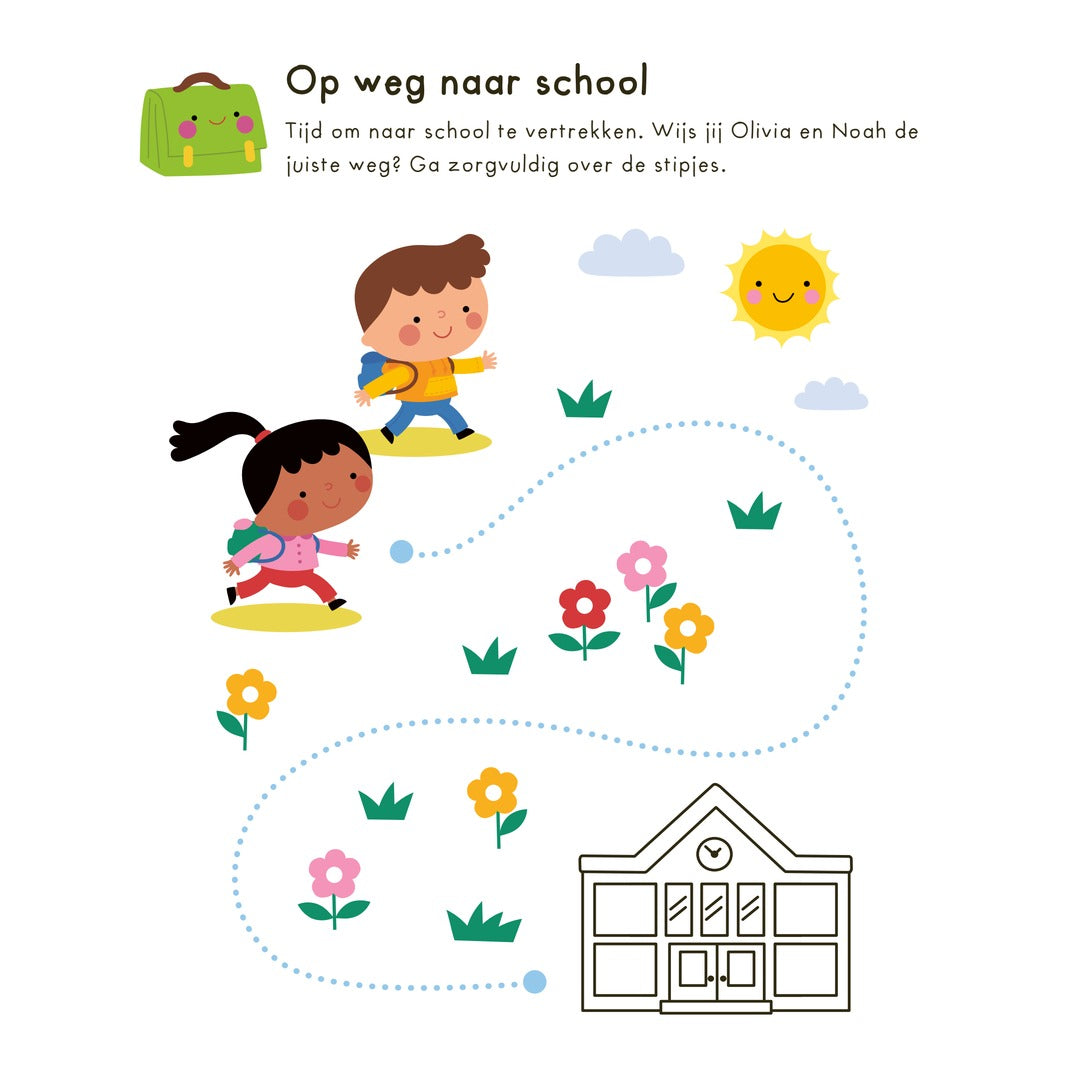 voor het eerst naar school - speel- en oefenboek