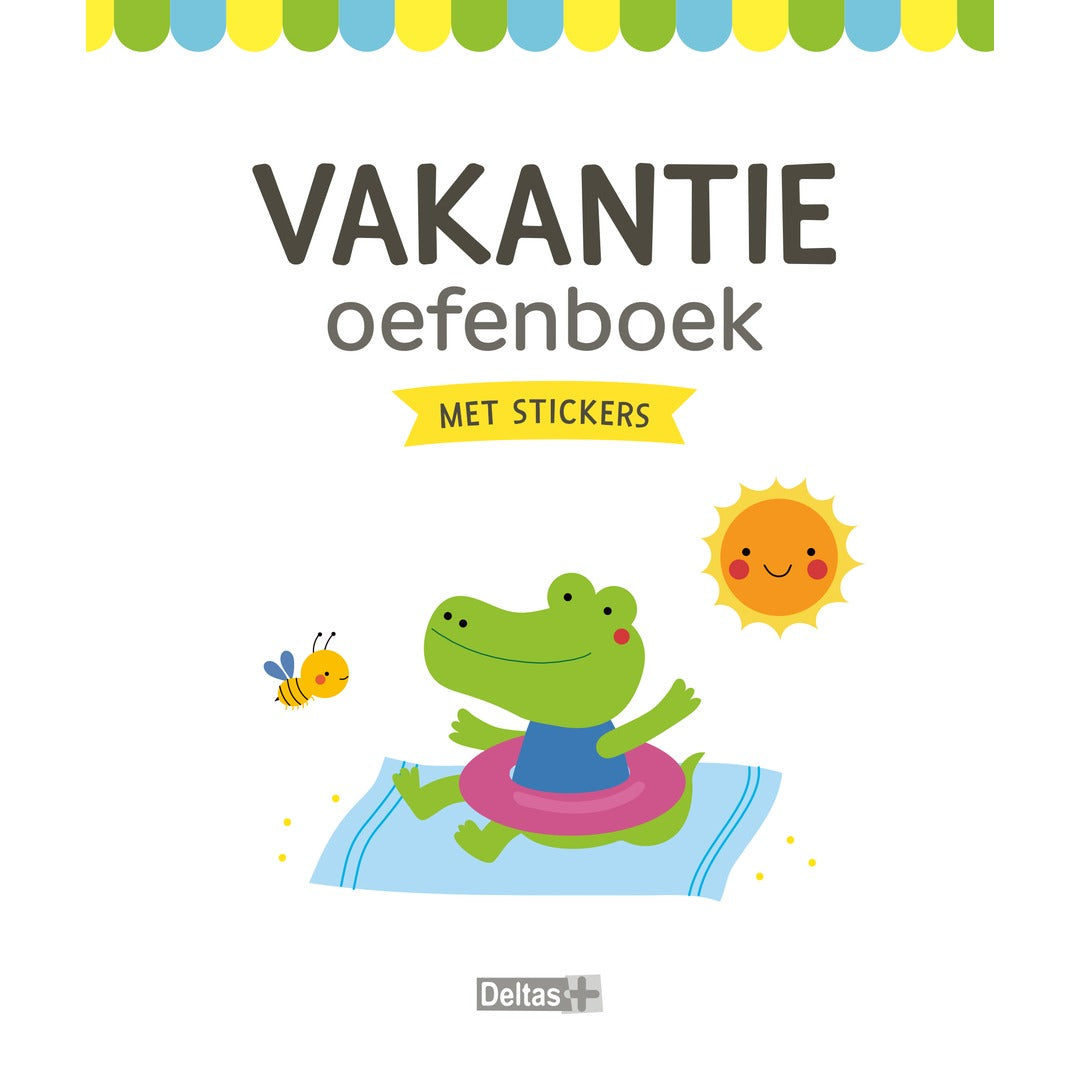 vakantie oefenboek met stickers - naar de 3de kleuterklas / naar groep 2