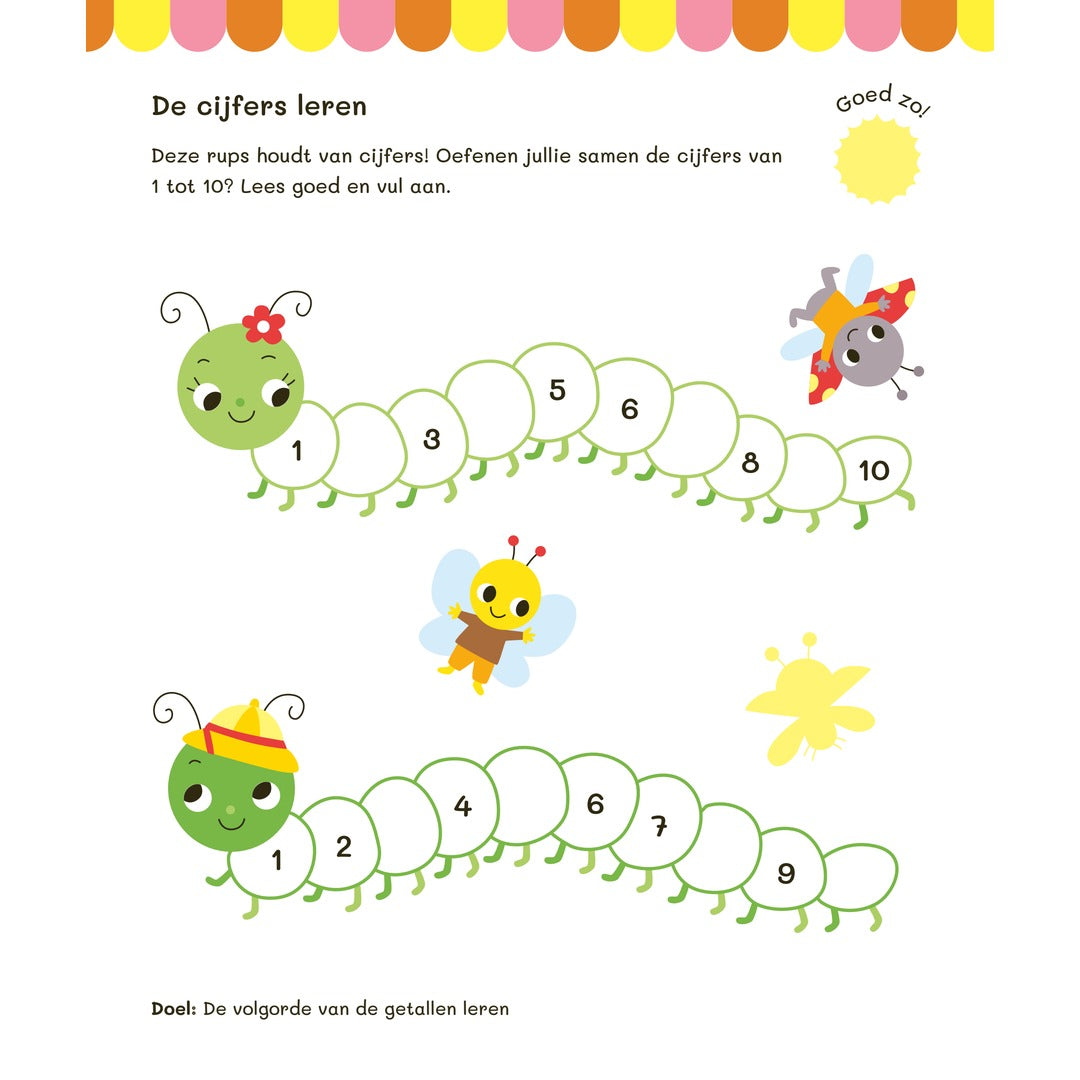vakantie oefenboek met stickers - naar het 1ste leerjaar / naar groep 3