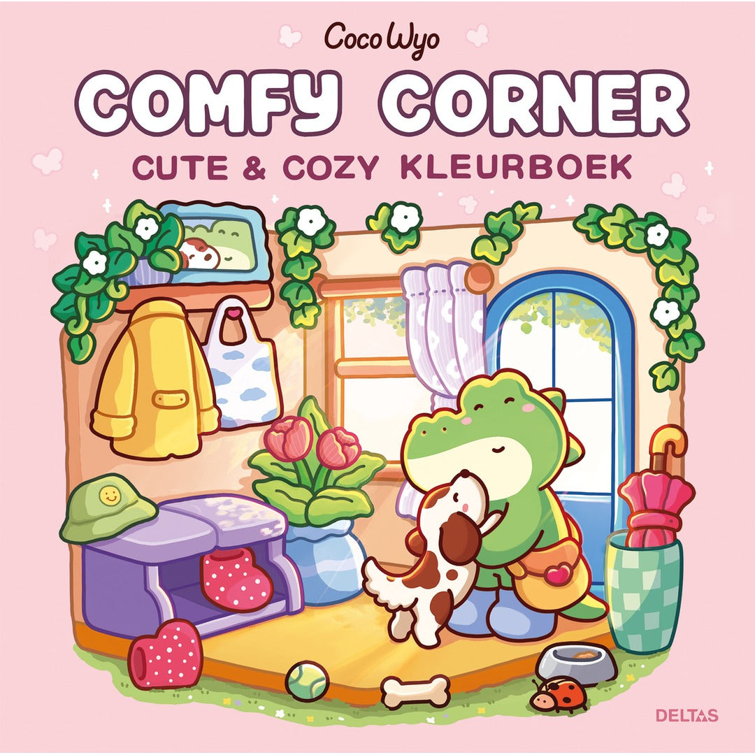 comfy corner cute & cozy kleurboek coco wyo