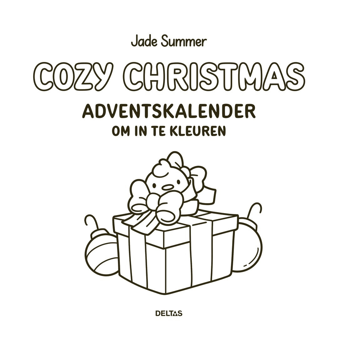 cozy christmas adventskalender om in te kleuren jade summer