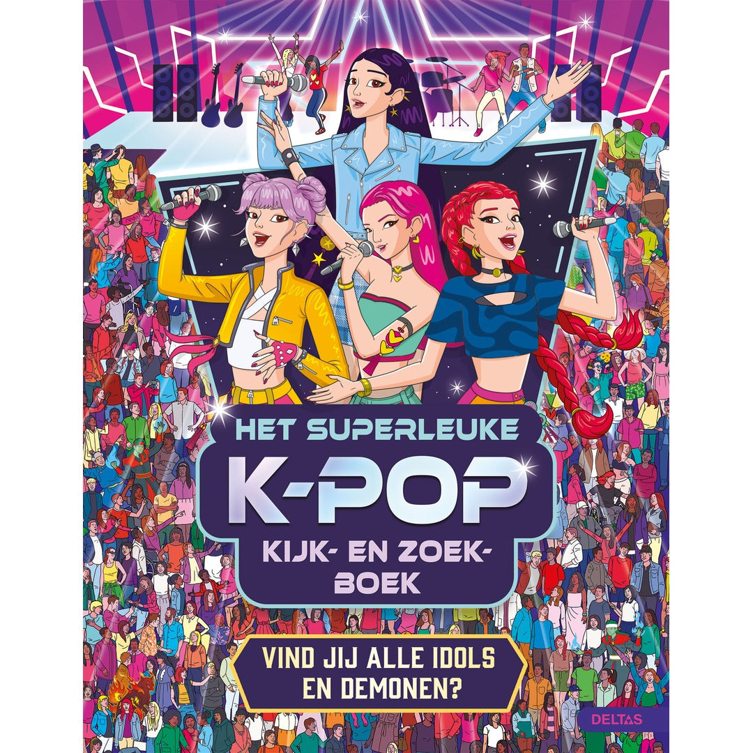 het superleuke k-pop kijk-en zoekboek