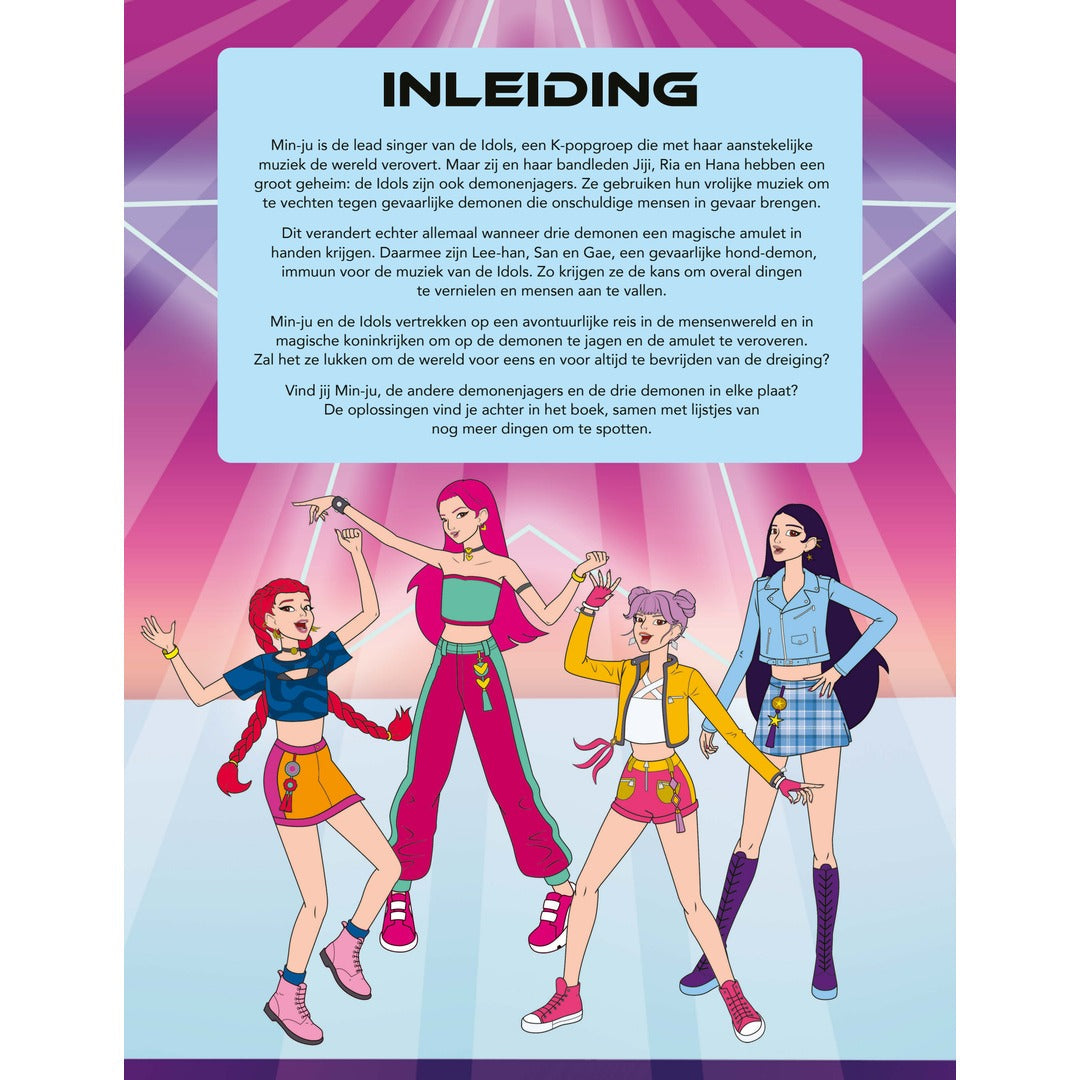 het superleuke k-pop kijk-en zoekboek