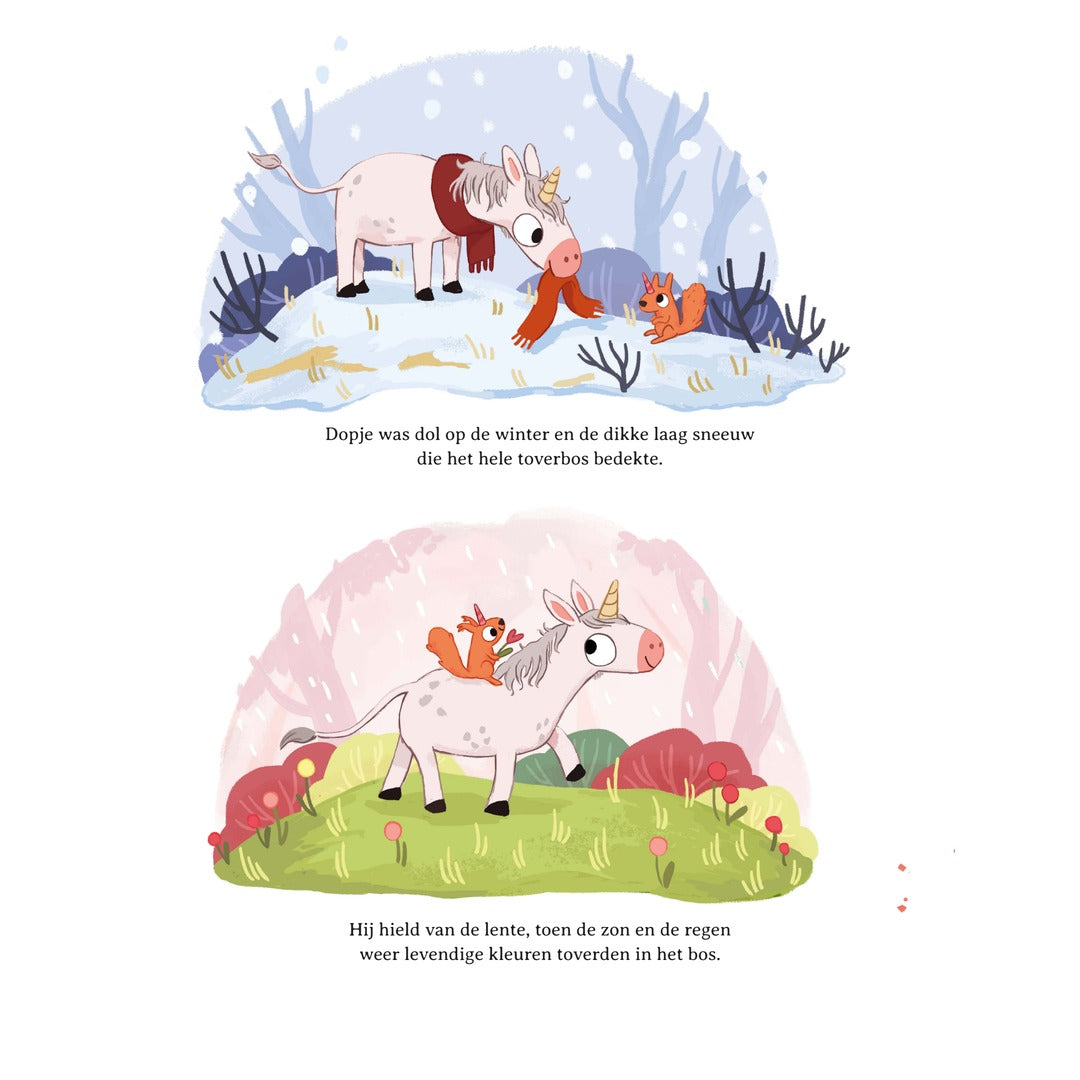 de liefste eenhoorn van het bos