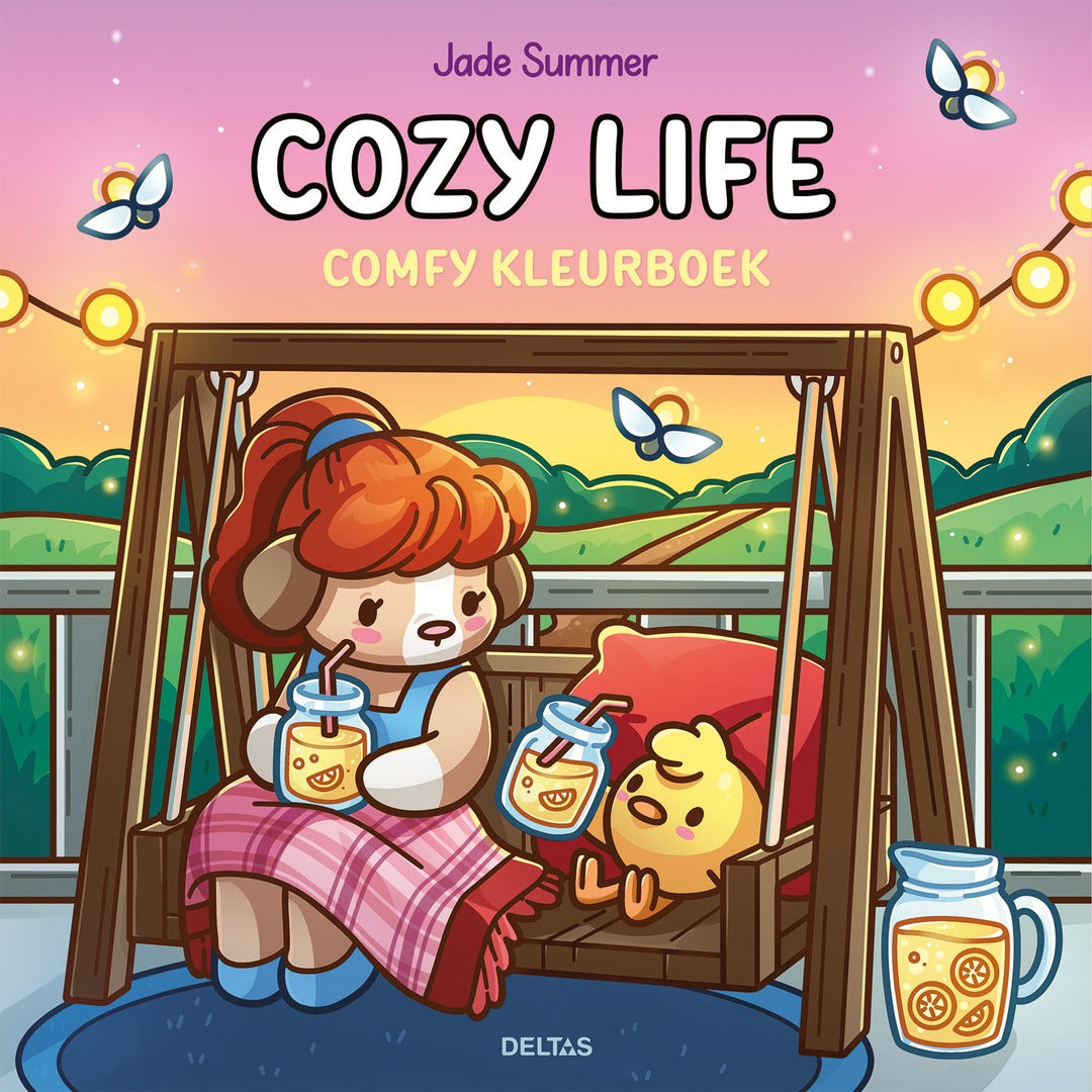 cozy life - comfy kleurboek jade summer