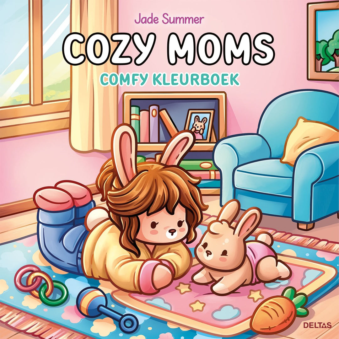 cozy moms - comfy kleurboek jade summer