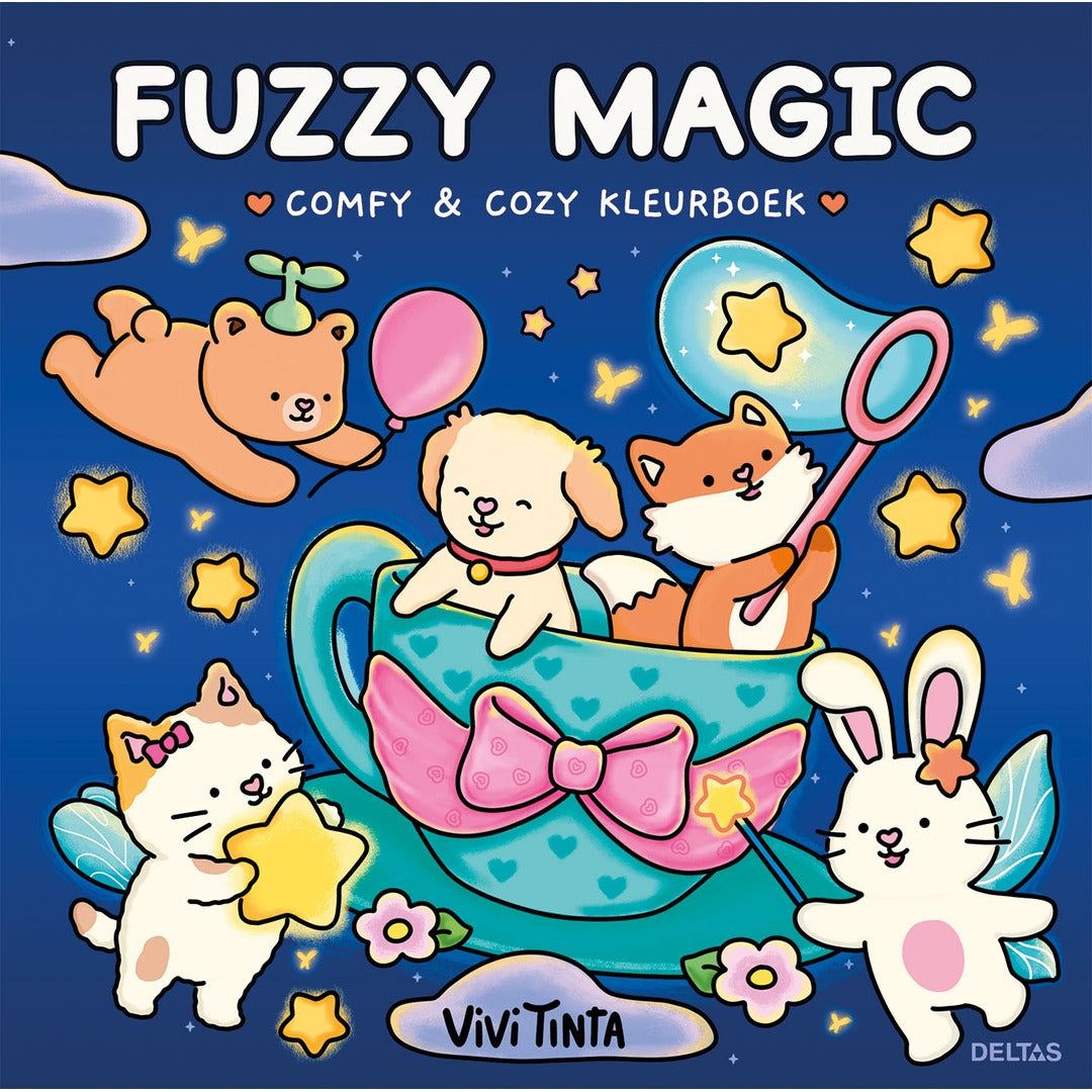 fuzzy magic comfy & cozy kleurboek vivi tinta