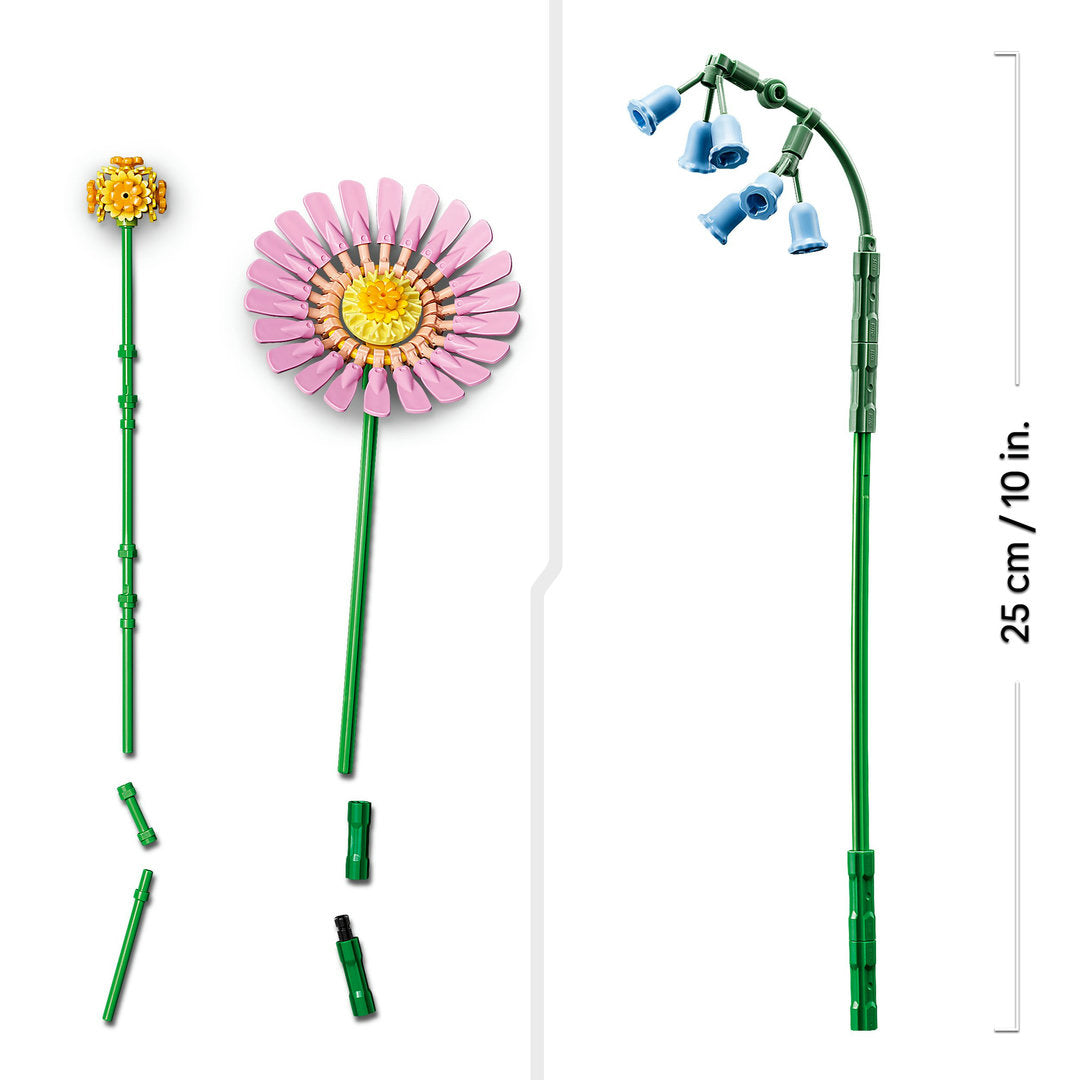 LEGO botanicals klein zomers boeket bloemendecoratie
