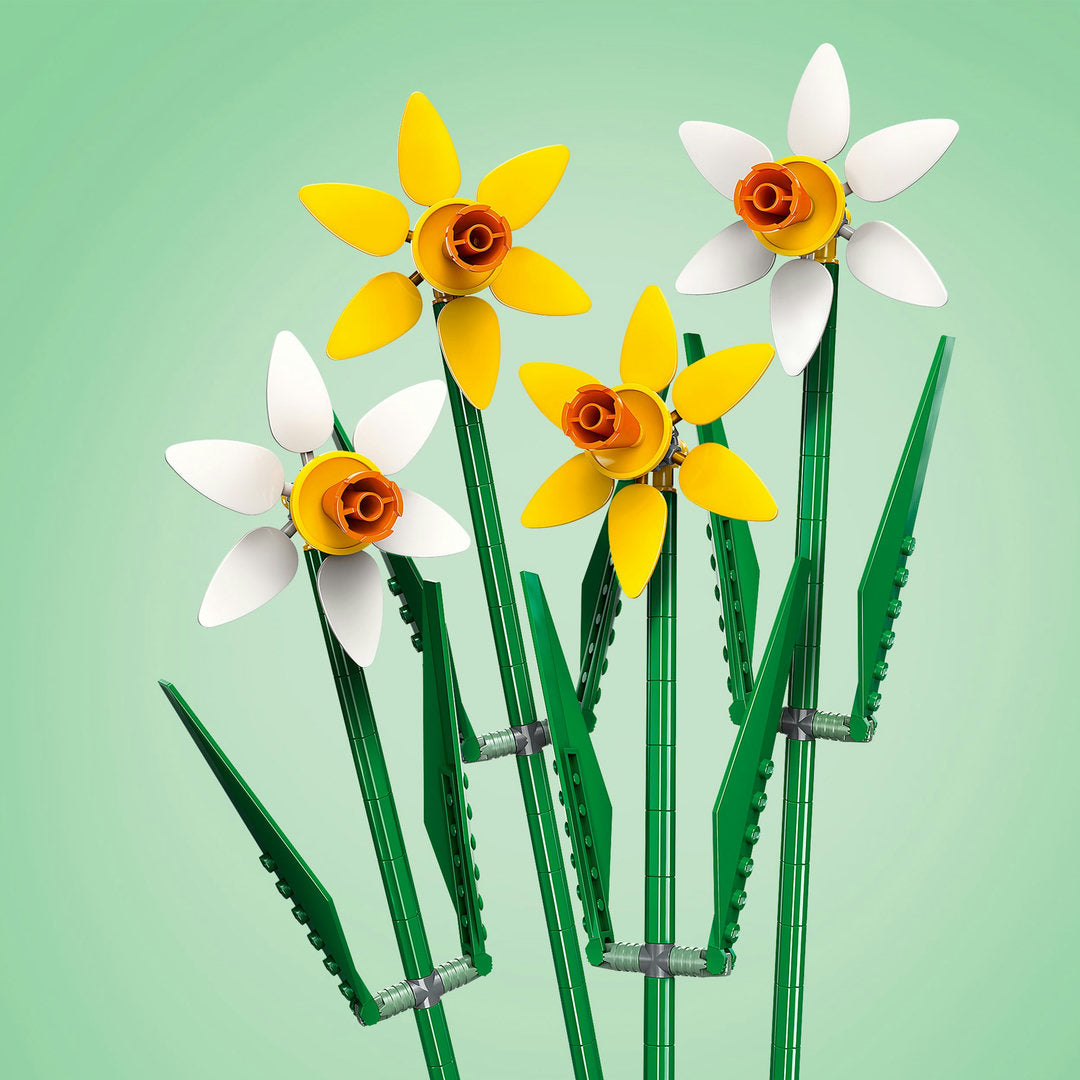 LEGO botanicals narcissen feestelijk cadeau