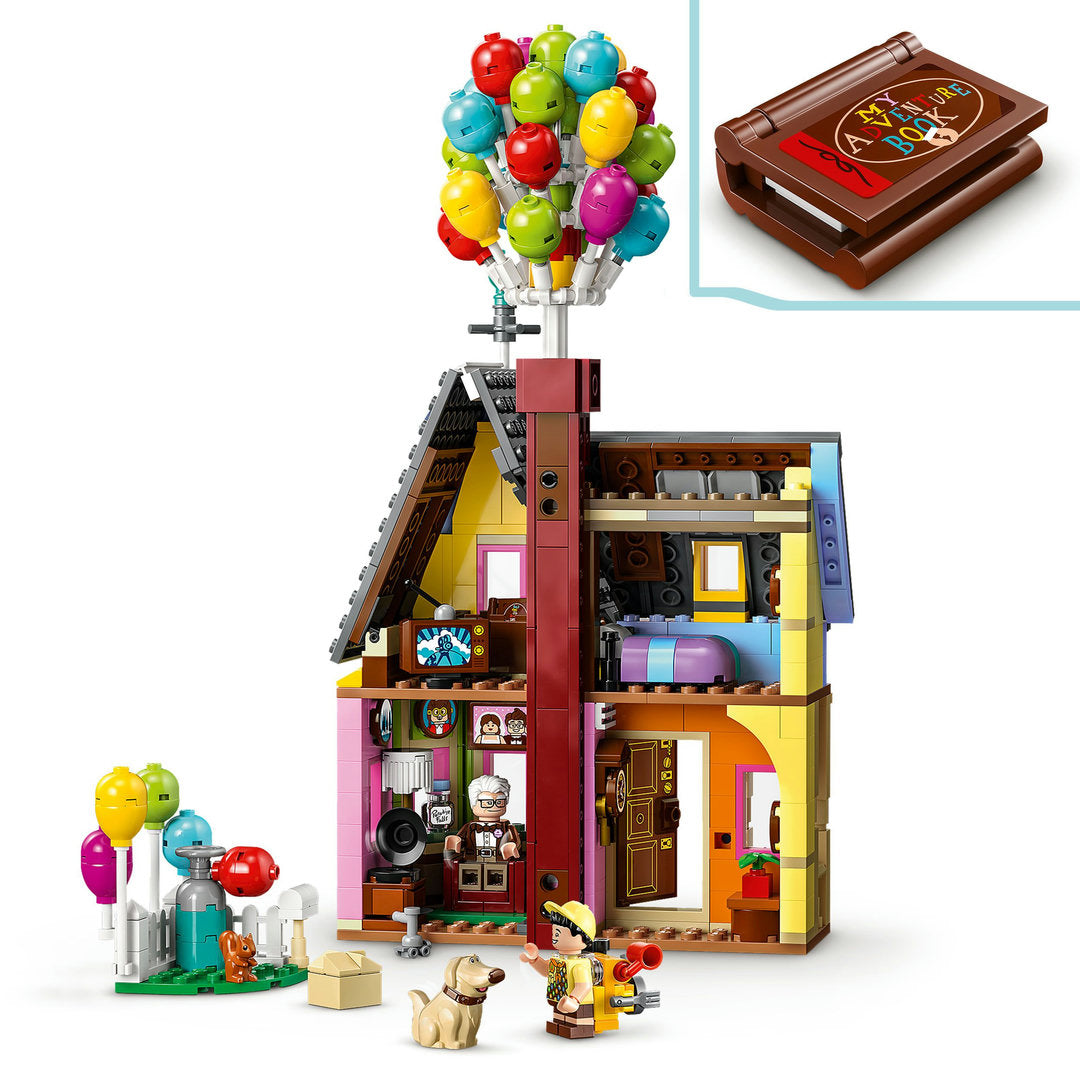LEGO  disney en pixar huis uit de film 'up'  bouw- en speelset (598 onderdelen)
