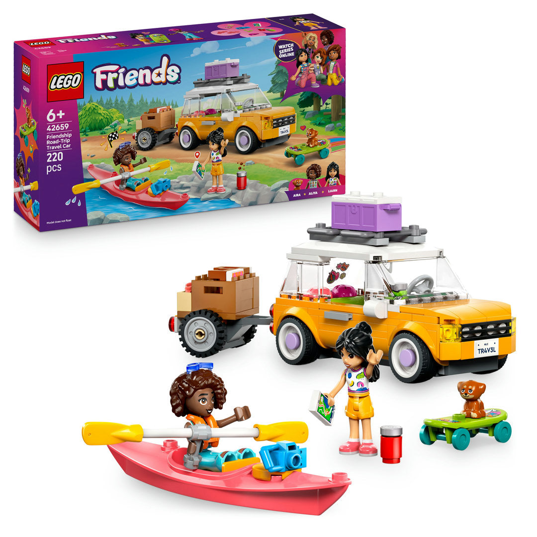 LEGO friends samen op roadtrip bouwset