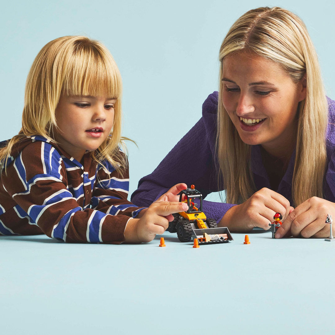 LEGO city gele wiellader bouwbare voertuigset