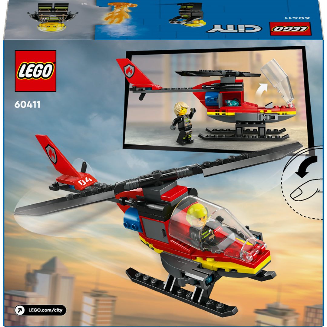 LEGO city brandweerhelikopter bouwset