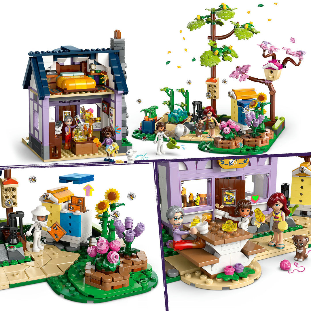 LEGO friends imkershuis en bloementuin bouwset