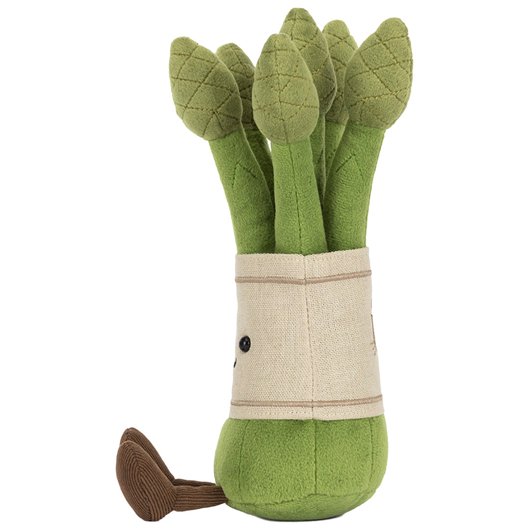 jellycat amuseables knuffelplant asparagus - 19 cm | A2ASP | 4