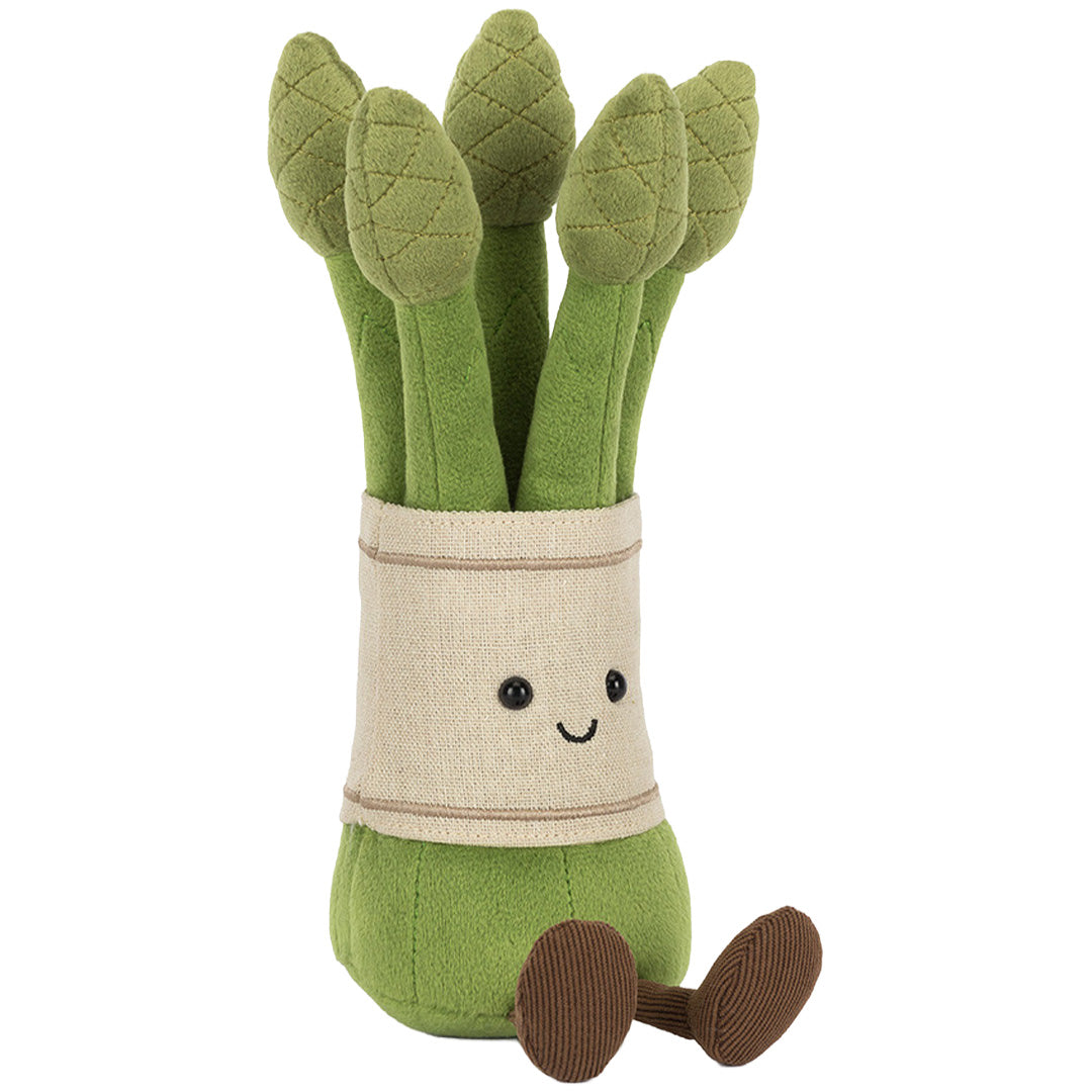 jellycat amuseables knuffelplant asparagus - 19 cm | A2ASP | 