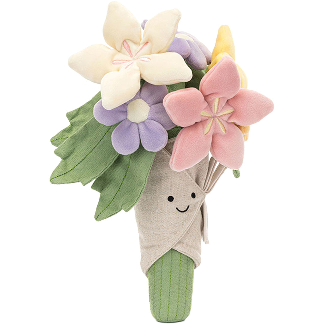 jellycat amuseables knuffelboeket bloemen - 31 cm | A2BFL | 