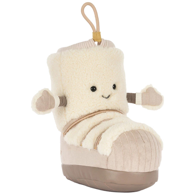 jellycat amuseable knuffelsneeuwlaars petra - 21 cm