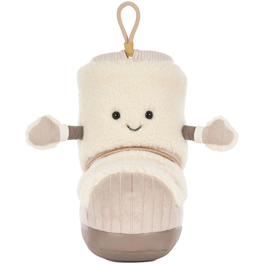 jellycat amuseable knuffelsneeuwlaars petra - 21 cm