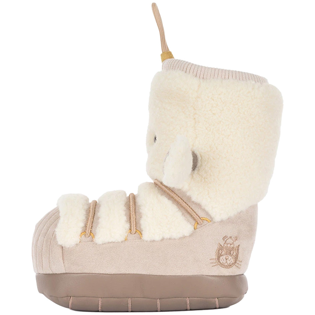 jellycat amuseable knuffelsneeuwlaars petra - 21 cm