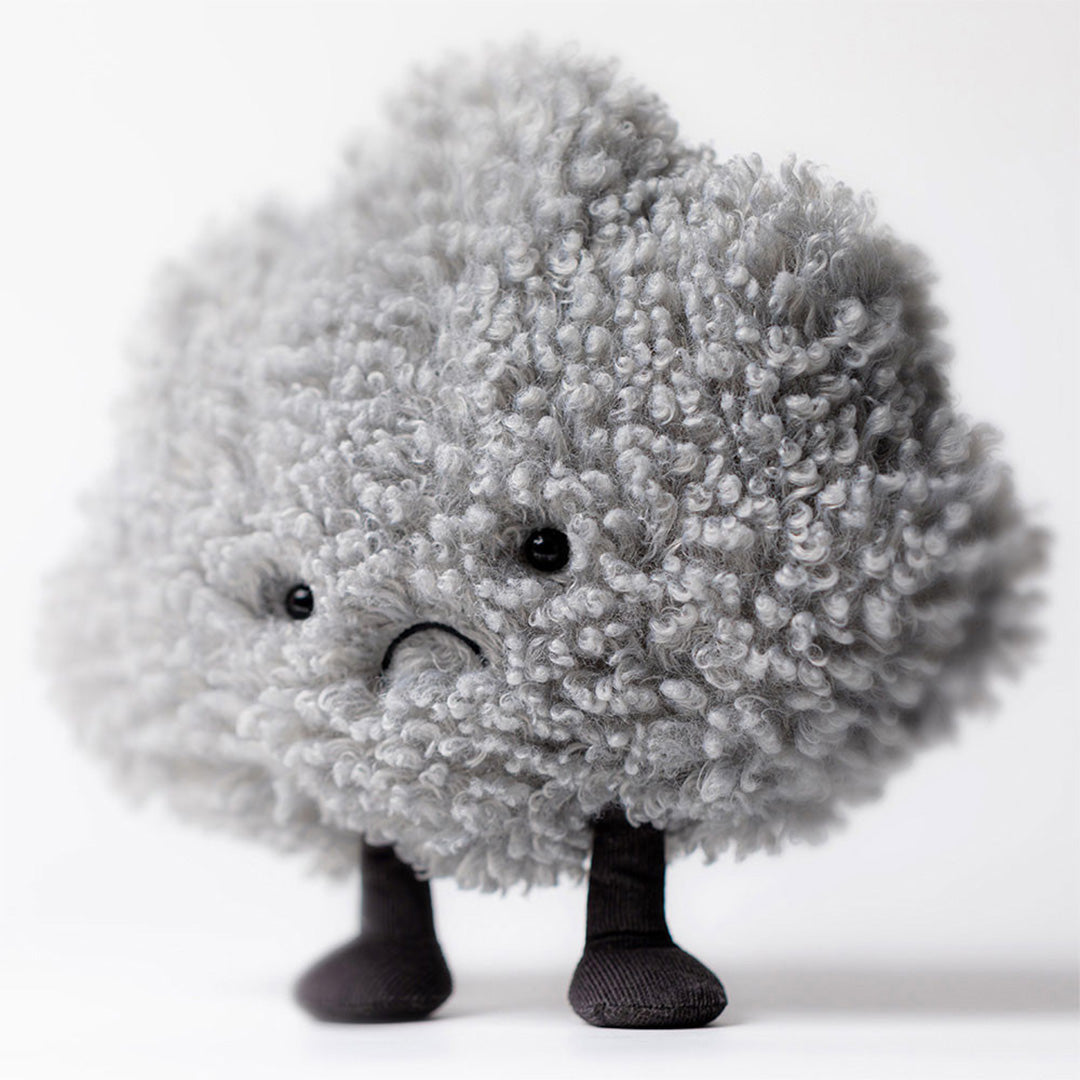 jellycat amuseables knuffelwolk storm - 26 cm | A2SCL | 2
