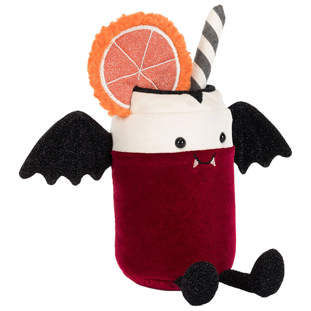 jellycat amuseables knuffelbeker vampop drink - 16 cm | A4HALD | 