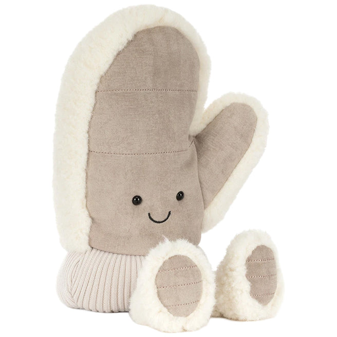 jellycat amuseable knuffelwinterwant fitswell - 27 cm | A4MITT | 