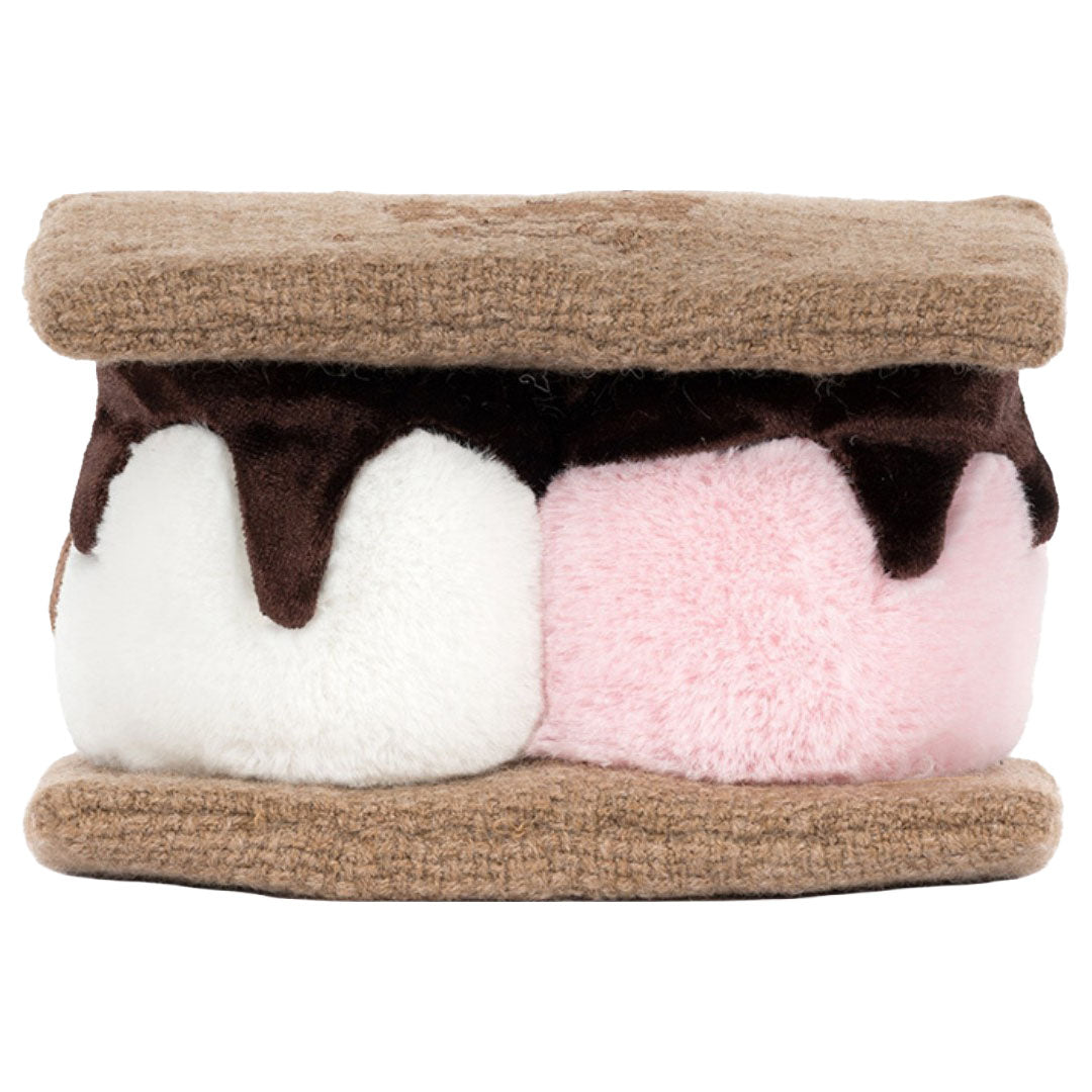 jellycat amuseables knuffelgebak s'mores - 7 cm | A4SMR | 3