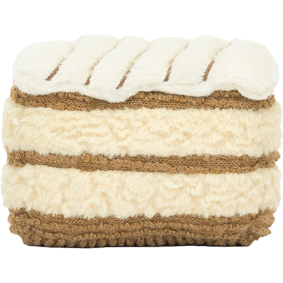 jellycat amuseables knuffelcake milie mille-feuille - 12 cm | A6MF | 4