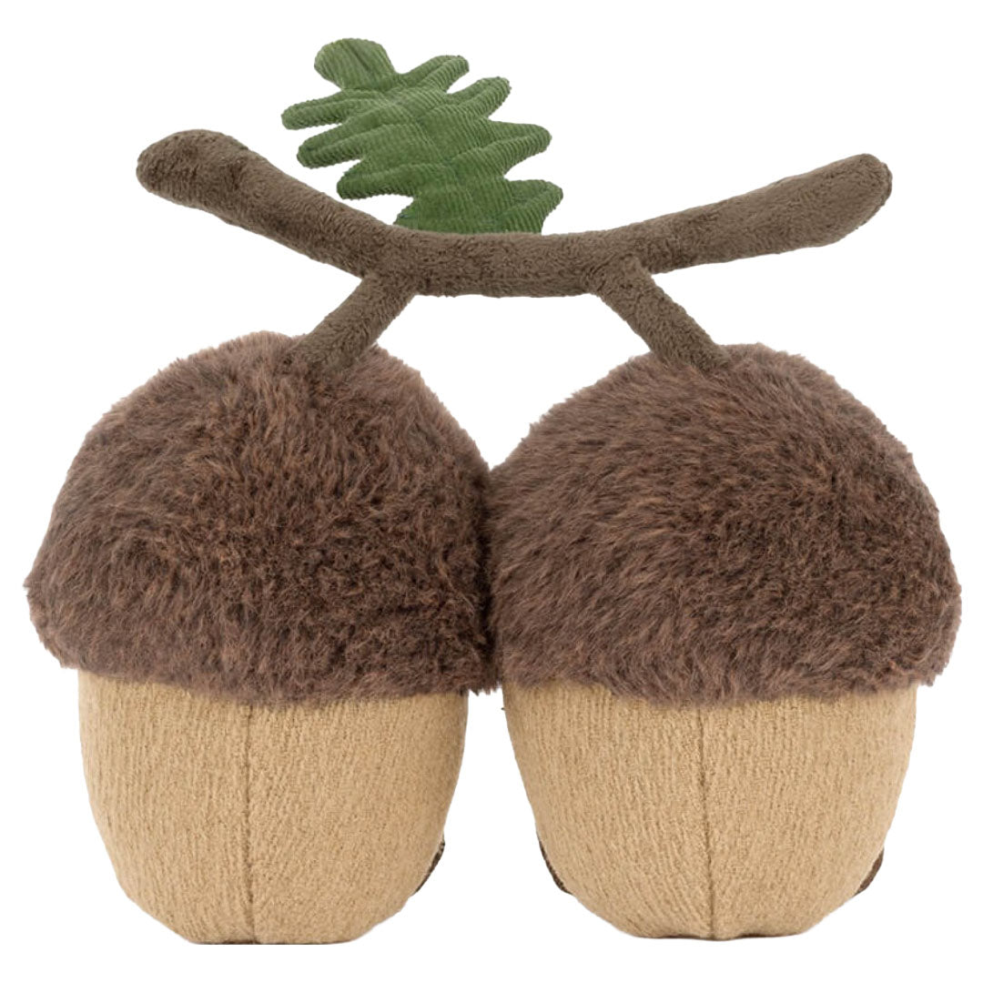 jellycat amuseables knuffeleikelnoten ort & tum acorns - 18 cm | A6PAC | 3