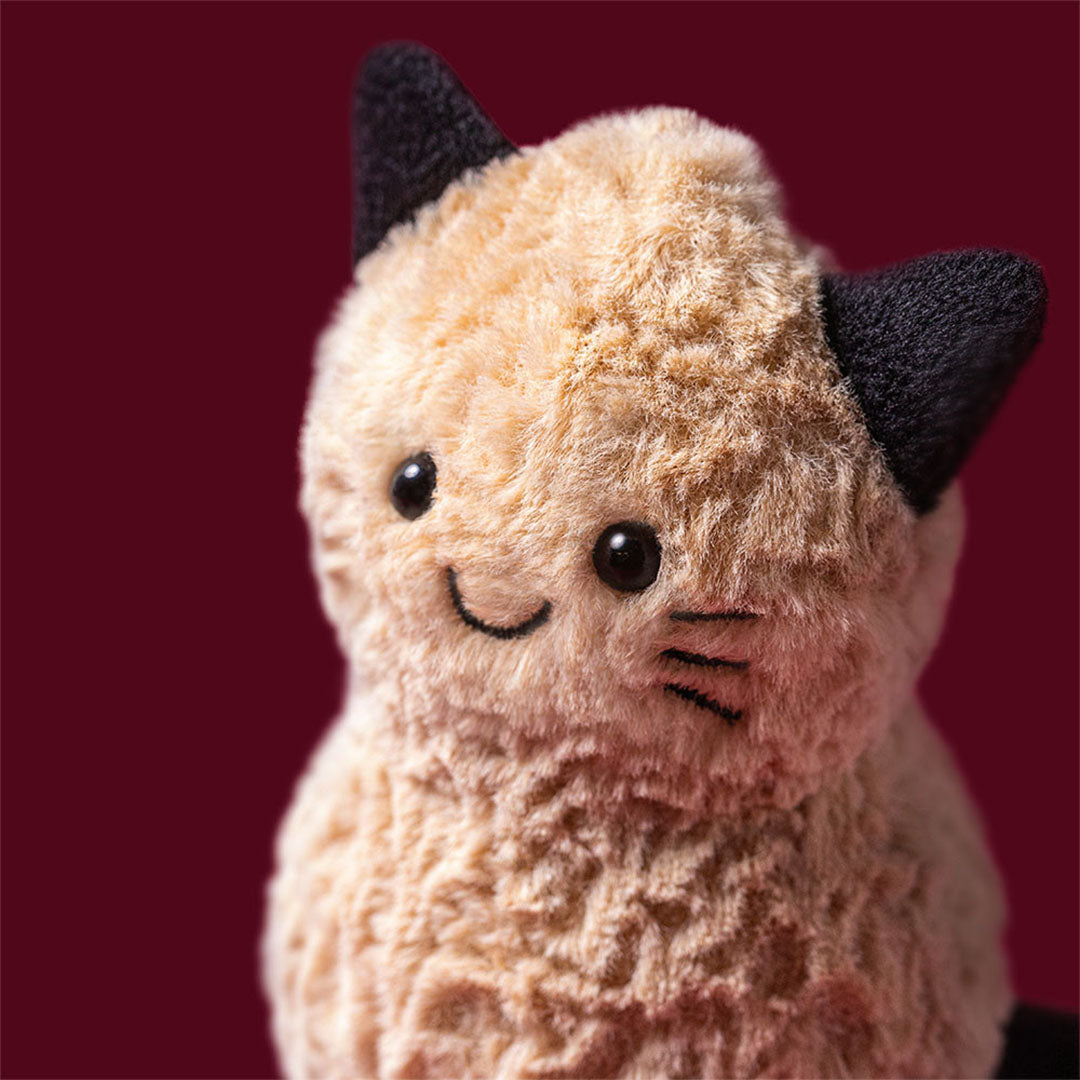 jellycat amuseable knuffelpinda cat - 15 cm | A6PCT | 2