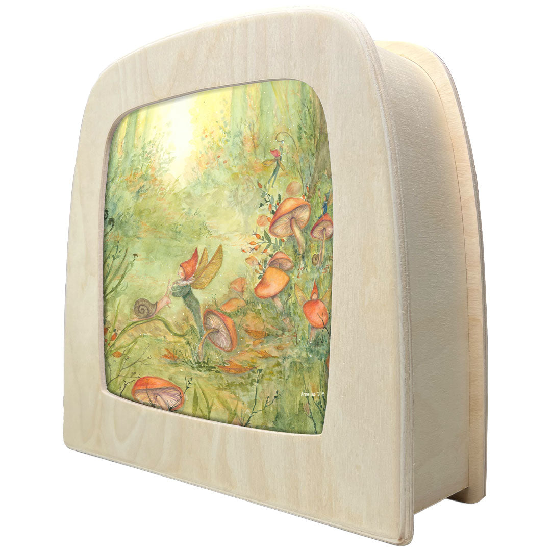 toverlux toverplaat voor toverlamp - pixie forest | AI-SIL-PF | 2