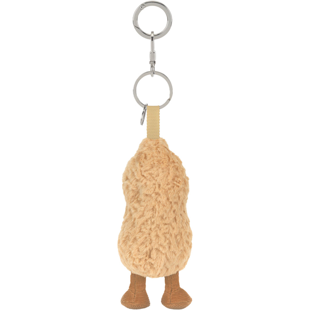 Jellycat sleutelhanger Amuseables Pinda van de achterkant gezien