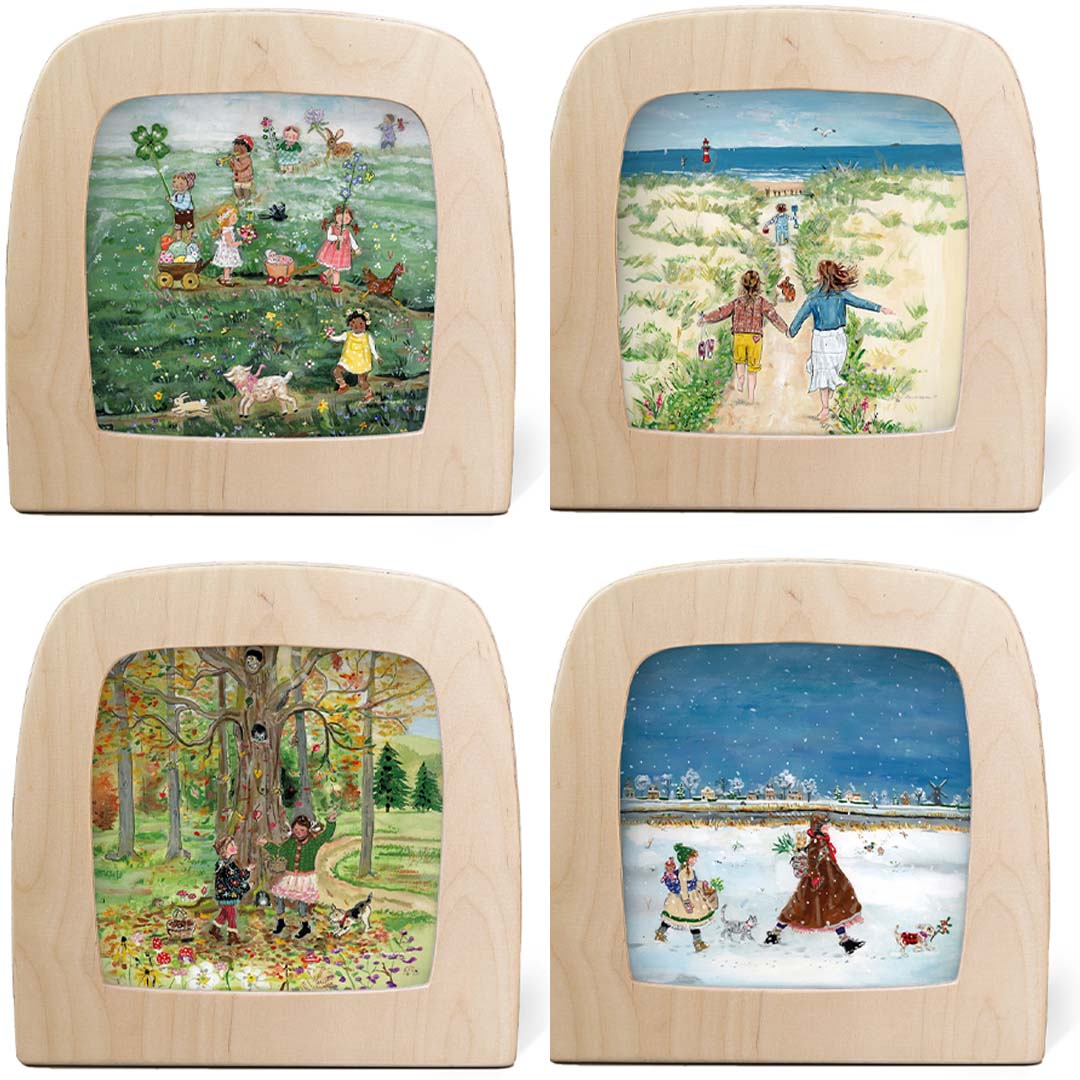 toverlux toverplaten voor toverlamp - gwen's illustrations - 4st | APS-GI |